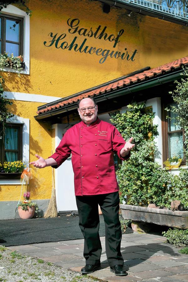 Gasthof Hohlwegwirt Hallein Exteriör bild
